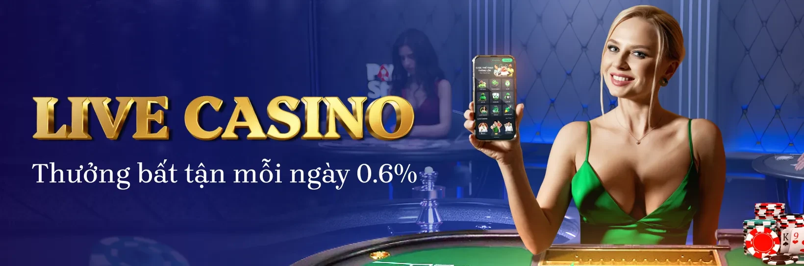 VK88 Hoàn Trả Live Casino Vô Hạn